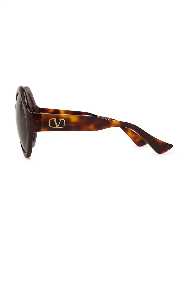 Valentino Garavani L'8 Oval Sunglasses | Thumbnail 3 Valentino Garavani L'8 Oval Sunglasses | Thumbnail 3
