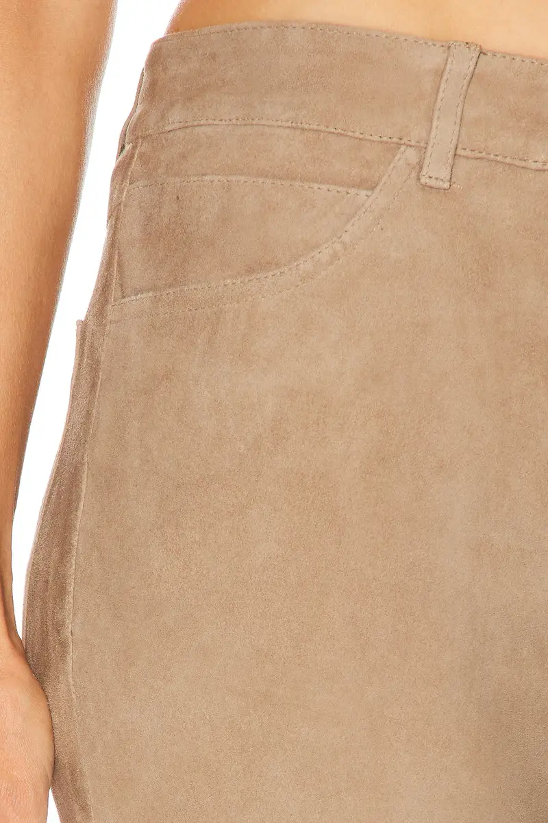 Sprwmn 5 Pocket Micro Suede Flare Pant | Thumbnail 6 Sprwmn 5 Pocket Micro Suede Flare Pant | Thumbnail 6