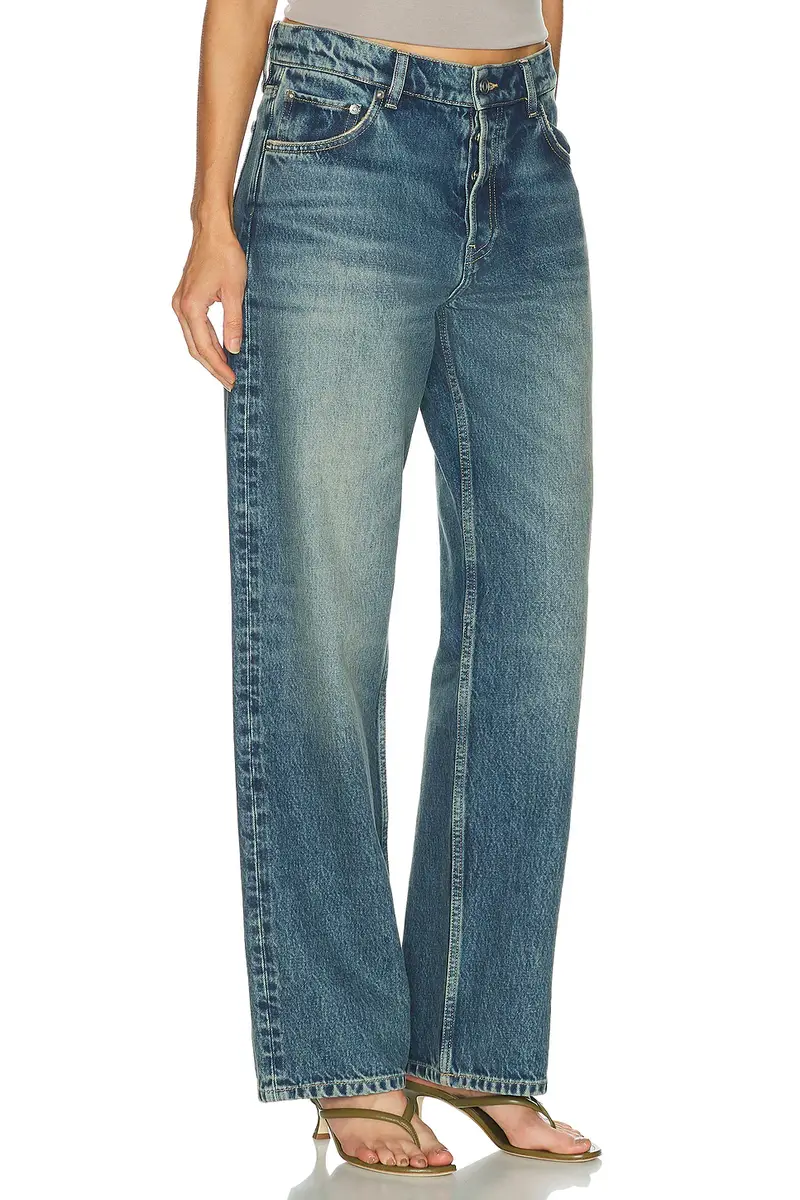 EB Denim Mid Rise Baggy Jean | Thumbnail 2
