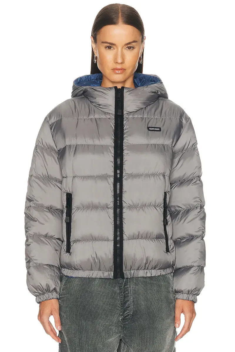 Miu Miu Ponge Light Piumino Jacket | Thumbnail 2