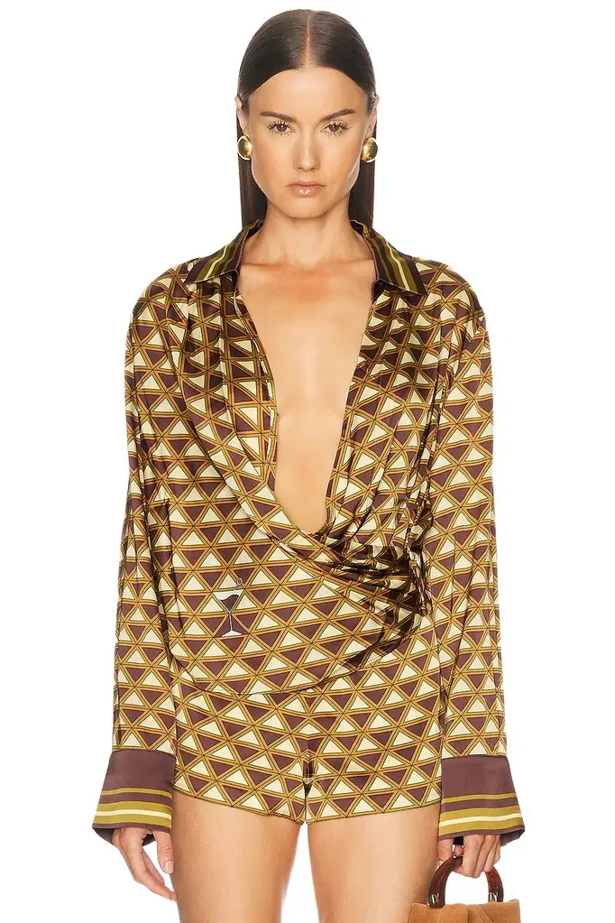 Retrofête Kourt Blouse