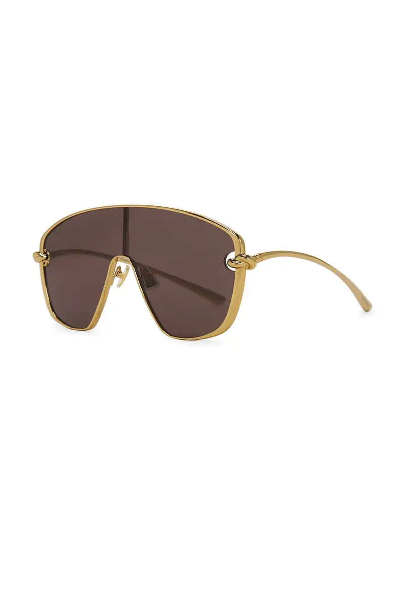 Bottega Veneta Icons Knot Shield Sunglasses | Thumbnail 2 Bottega Veneta Icons Knot Shield Sunglasses | Thumbnail 2