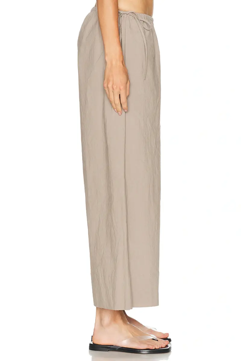 St. Agni Technical Cotton Cropped Drawstring Pant | Thumbnail 4 St. Agni Technical Cotton Cropped Drawstring Pant | Thumbnail 4