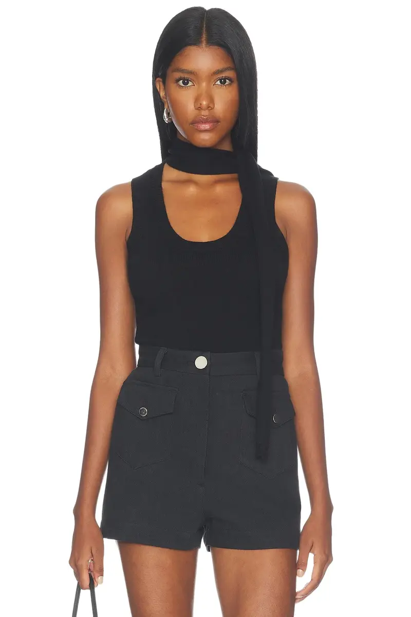 Scarf Tank Top