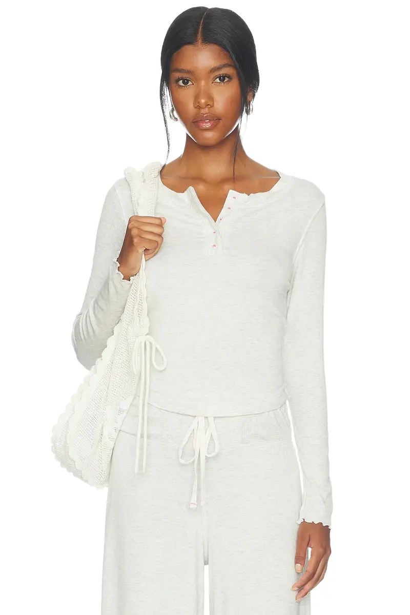 X Intimately Dream State Henley Top X Intimately Dream State Henley Top