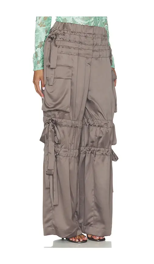 Aknvas Odin Satin Trousers | Thumbnail 2