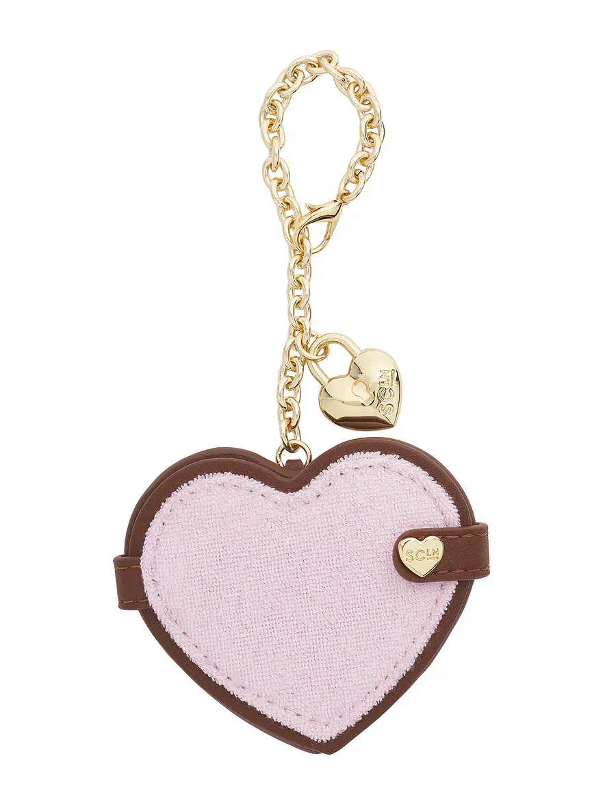 x Juicy Couture Heart Bag Charm x Juicy Couture Heart Bag Charm