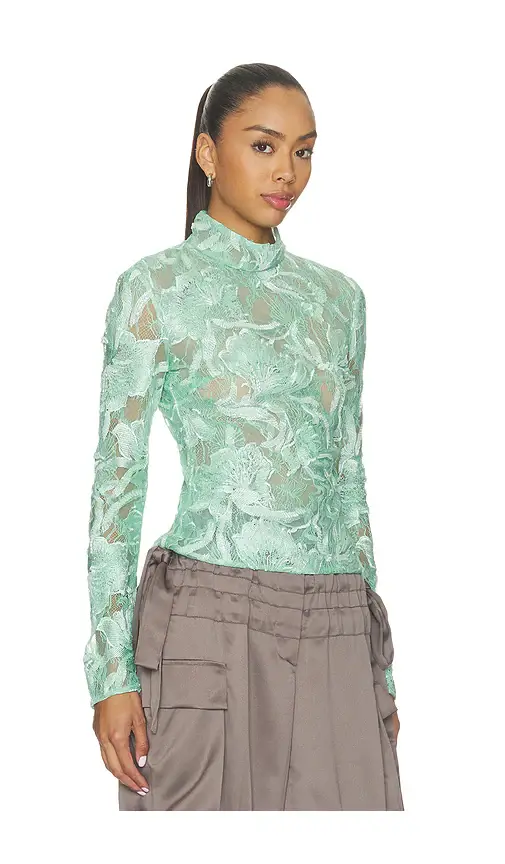 Aknvas Freja Beaded Lace Top | Thumbnail 2 Aknvas Freja Beaded Lace Top | Thumbnail 2