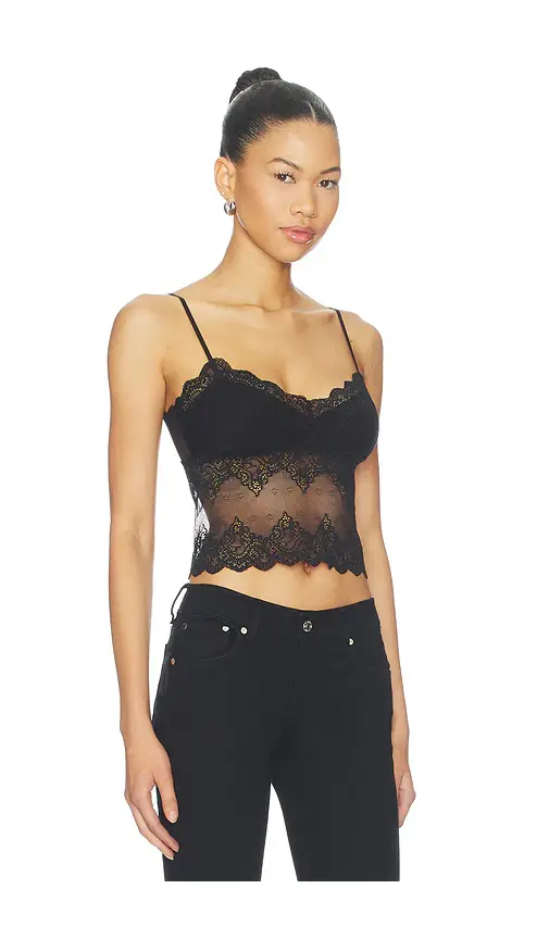 Only Hearts So Fine Lace Cami Lined Cup Bra | Thumbnail 2
