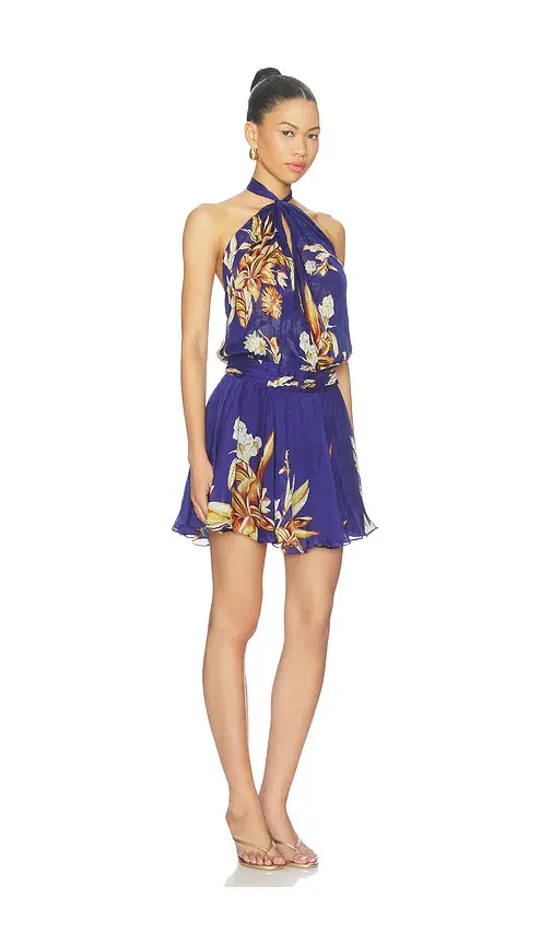 ROCOCO SAND Sash Tie Mini Dress | Thumbnail 2 ROCOCO SAND Sash Tie Mini Dress | Thumbnail 2