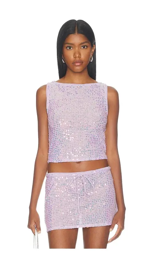 Lovers and Friends Erin Sequin Top | Image 1 Lovers and Friends Erin Sequin Top | Image 1