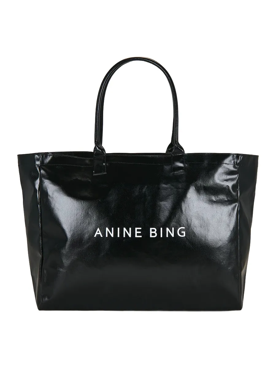 Leo Coated Canvas Tote
