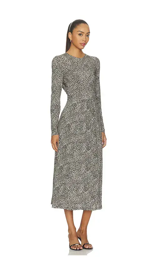 Sea Charlize Print Longsleeve Crew Dress | Thumbnail 2 Sea Charlize Print Longsleeve Crew Dress | Thumbnail 2