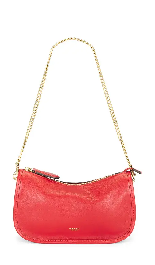 Coach Natural Grain Leather Waverly Shoulder Bag | Thumbnail 2