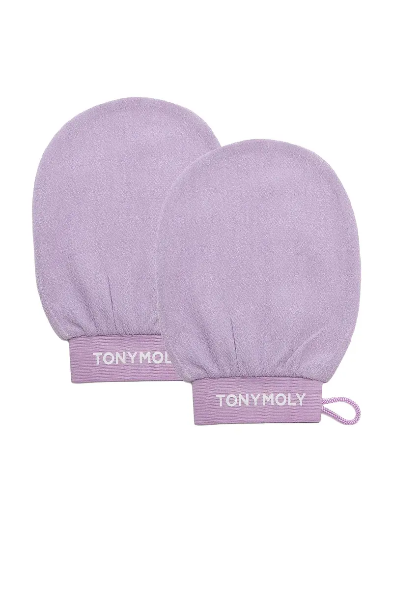 TONYMOLY Plum Bum K-Spa Body Exfoliating Glove