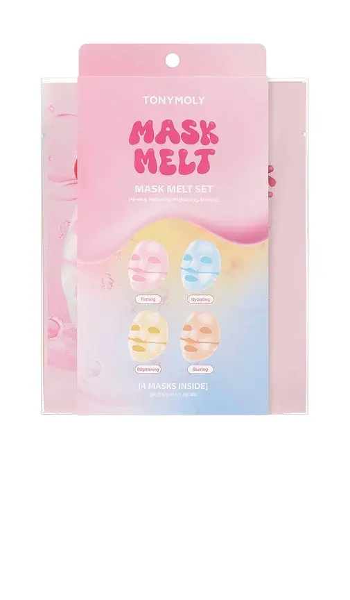 TONYMOLY Mask Melt Assorted Overnight Hydrogel Mask 4pc.