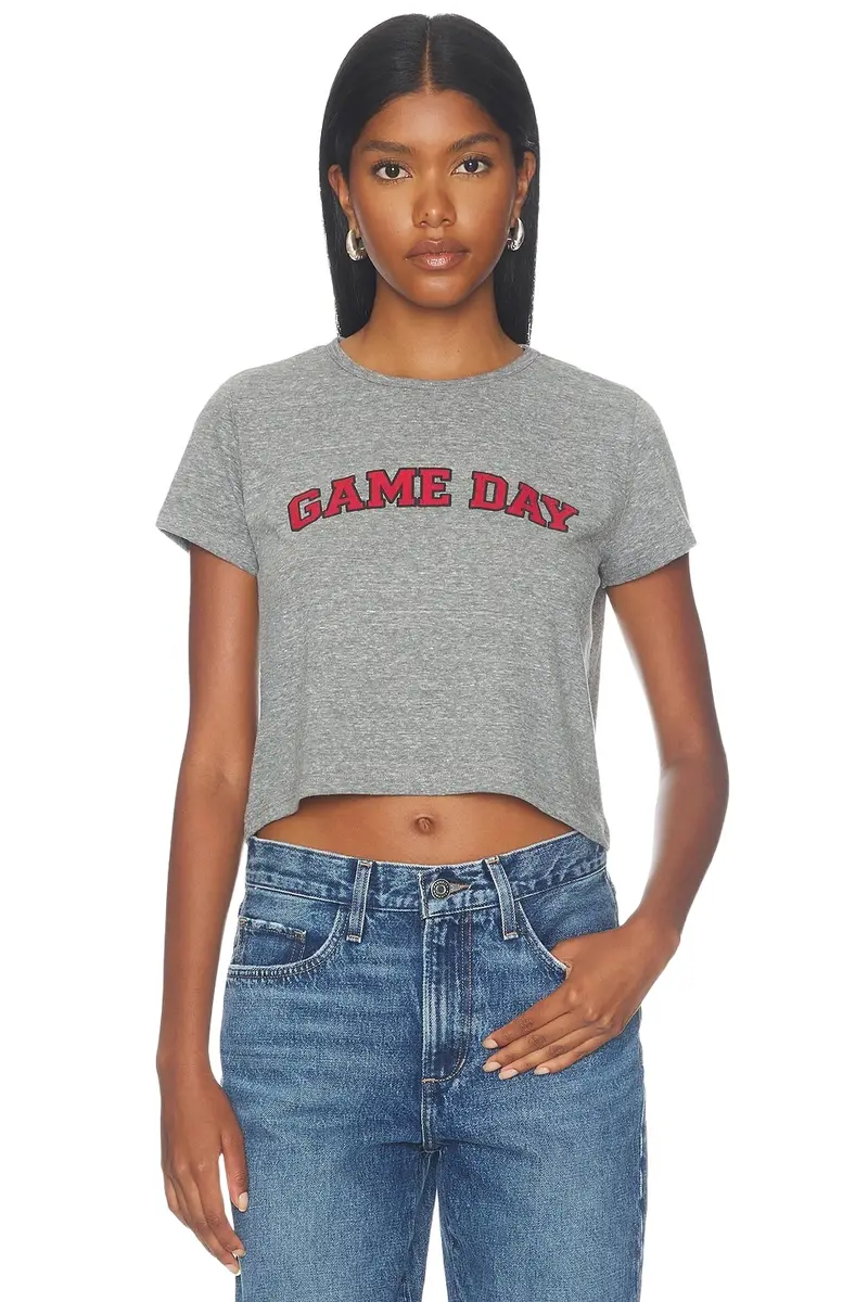 Sunny Somewhere Red Game Day Tiny Tee