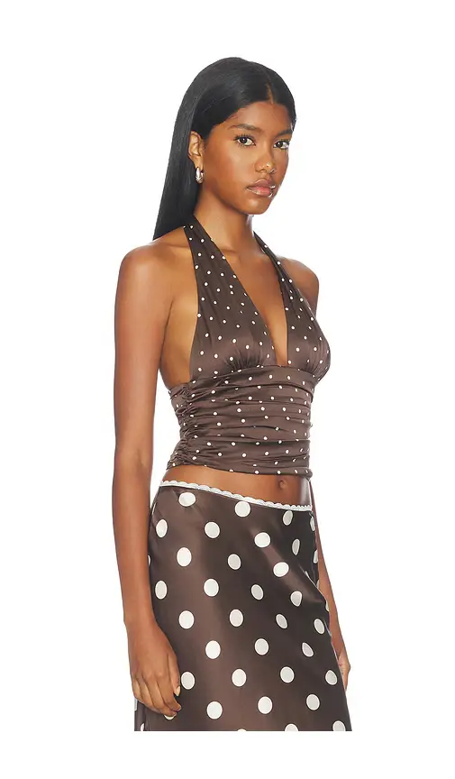 MAJORELLE Mabel Halter Top | Thumbnail 2 MAJORELLE Mabel Halter Top | Thumbnail 2