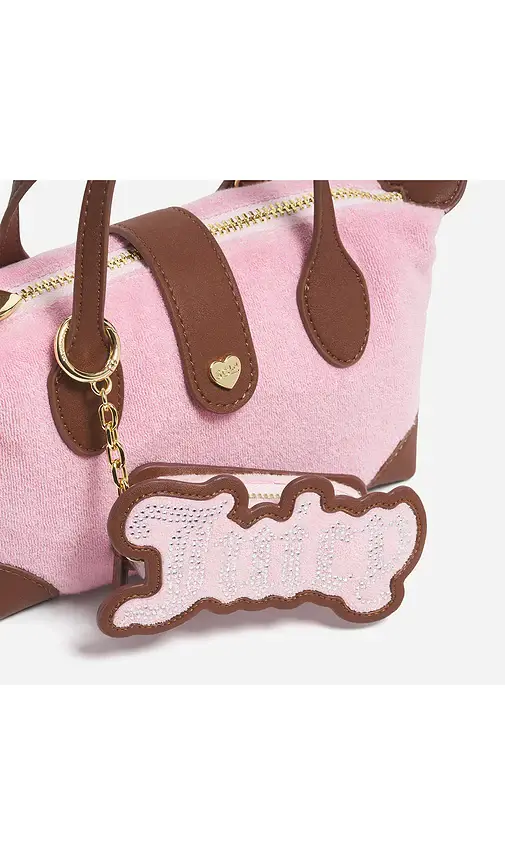 Stoney Clover Lane x Juicy Couture Juicy Rhinestone Logo Mini Pouch Bag Charm | Thumbnail 2