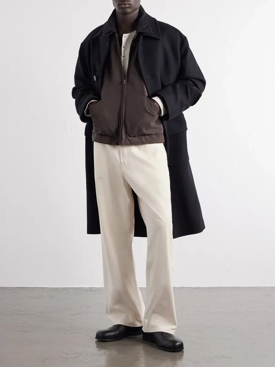 A.PRESSE Detroit Cotton and Silk-Blend Jacket - Men | Thumbnail 2 A.PRESSE Detroit Cotton and Silk-Blend Jacket - Men | Thumbnail 2