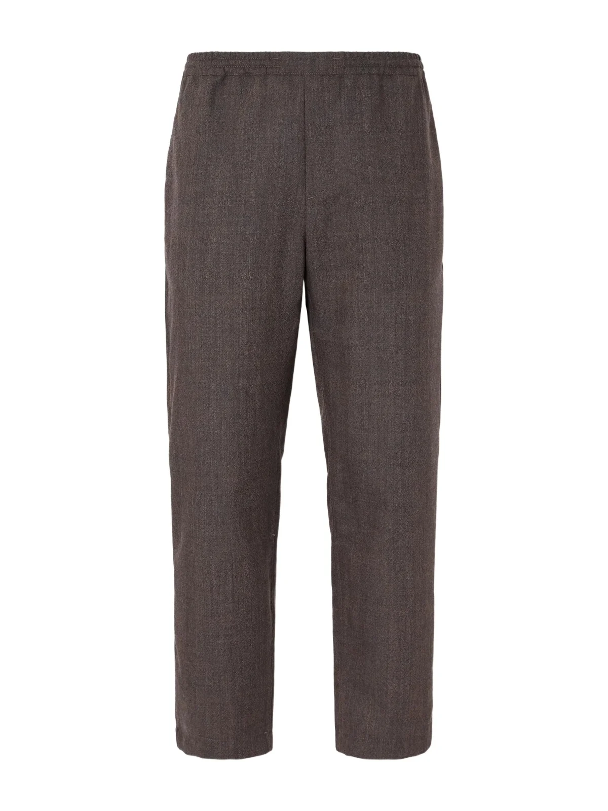 Banasa Straight-Leg Virgin Wool Drawstring Trousers - Men Banasa Straight-Leg Virgin Wool Drawstring Trousers - Men