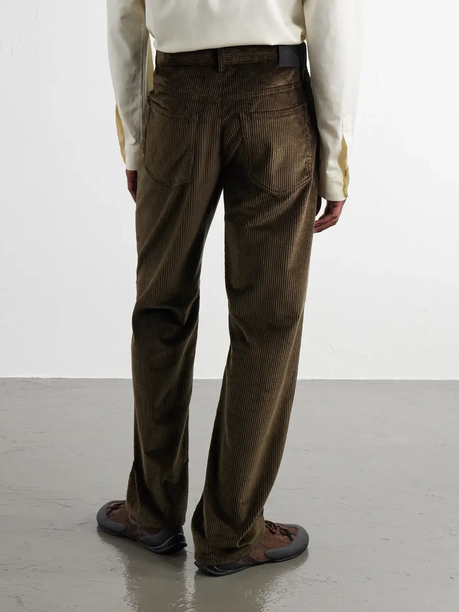 Loewe Straight-Leg Cotton-Corduroy Trousers - Men | Thumbnail 4 Loewe Straight-Leg Cotton-Corduroy Trousers - Men | Thumbnail 4