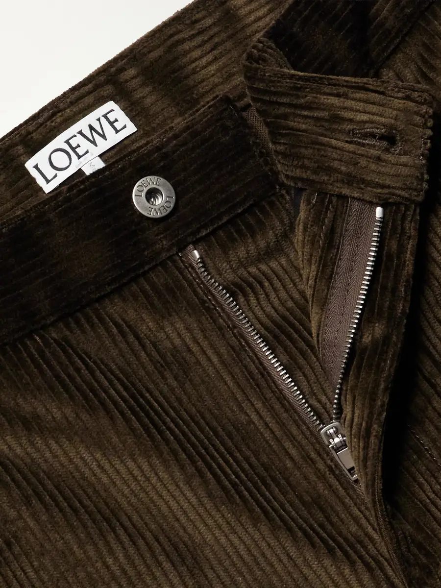 Loewe Straight-Leg Cotton-Corduroy Trousers - Men | Thumbnail 6 Loewe Straight-Leg Cotton-Corduroy Trousers - Men | Thumbnail 6
