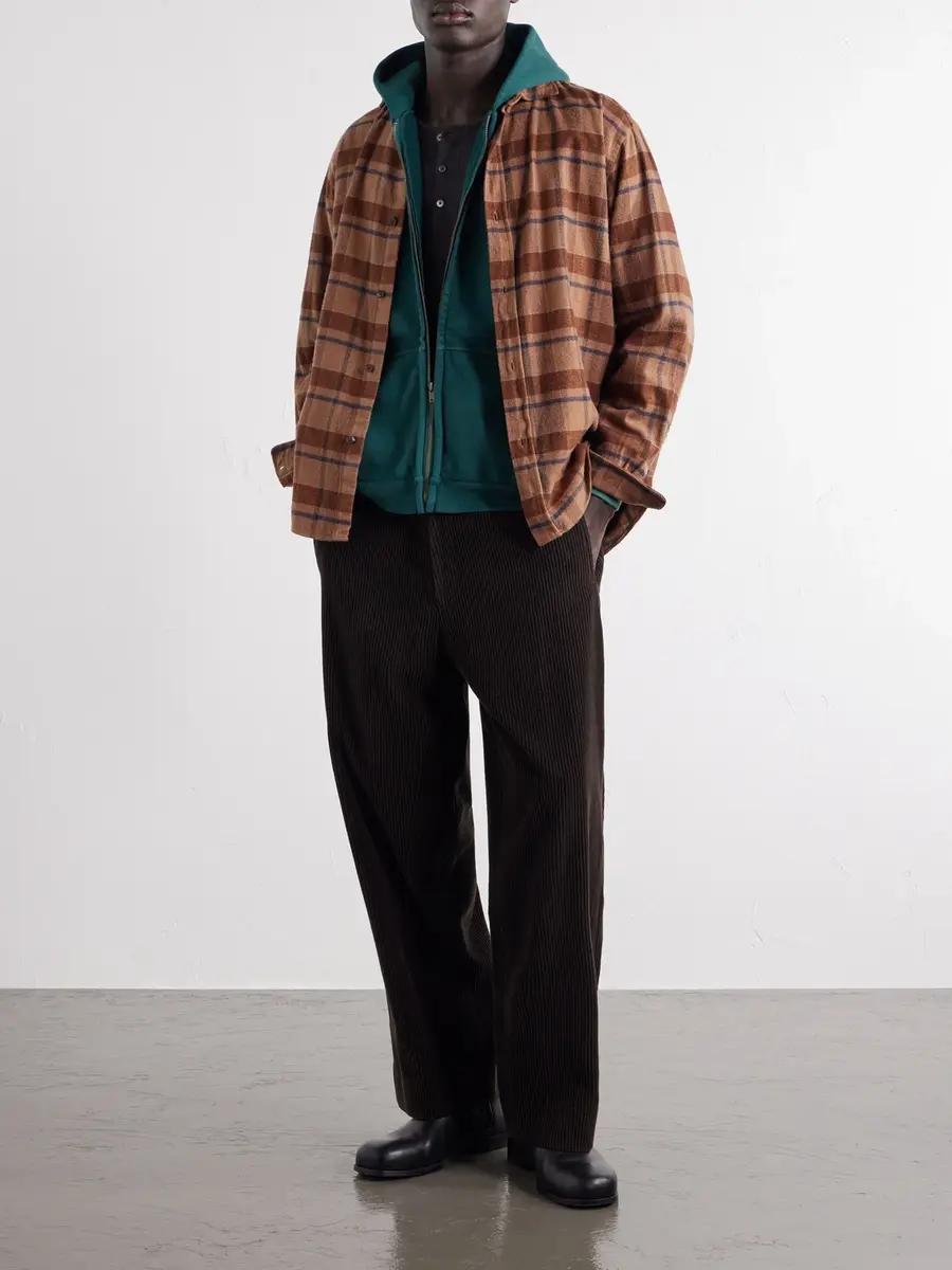 A.PRESSE Vintage Cotton-Jersey Zip-Up Hoodie - Men | Thumbnail 2 A.PRESSE Vintage Cotton-Jersey Zip-Up Hoodie - Men | Thumbnail 2
