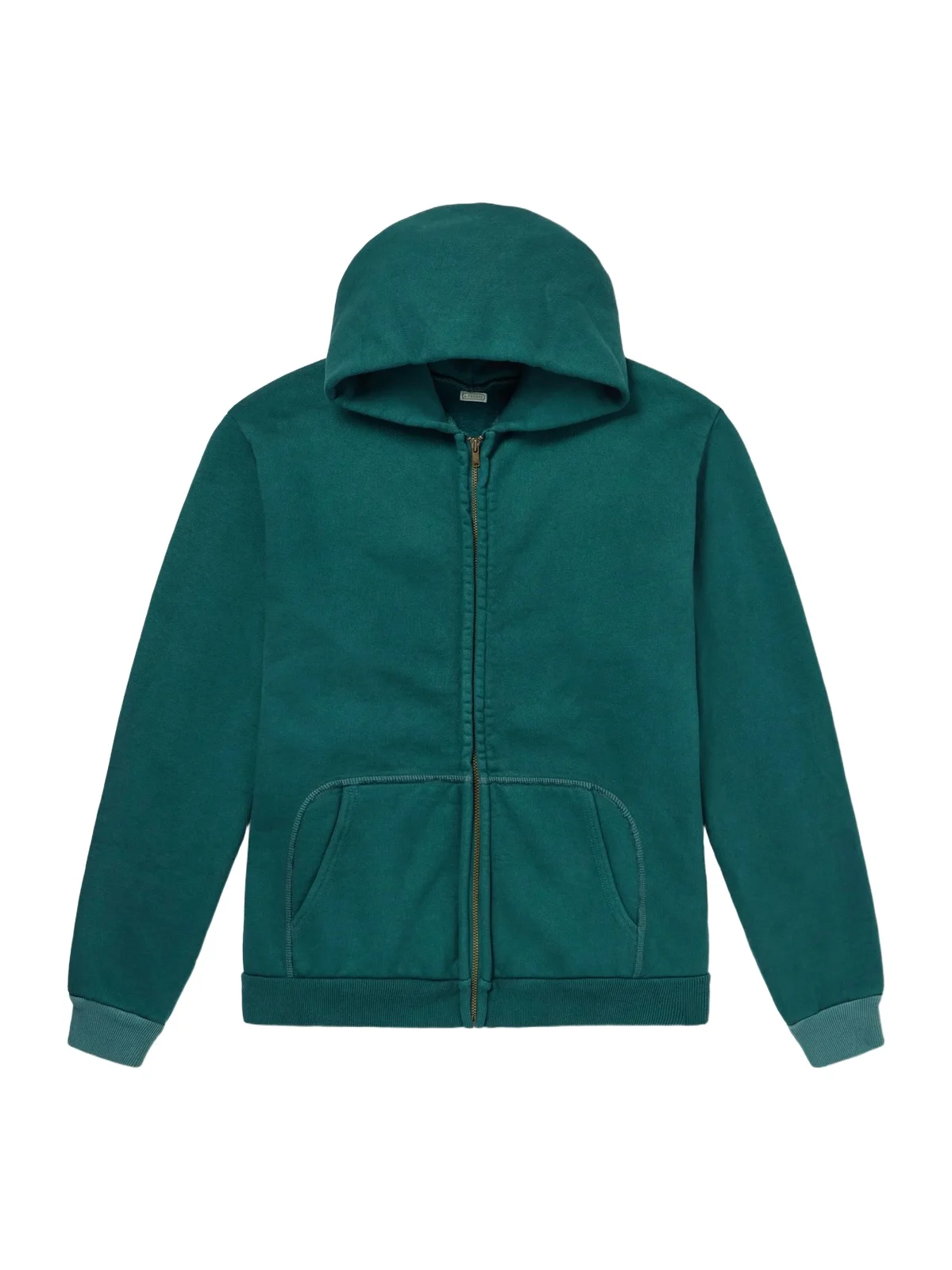 Vintage Cotton-Jersey Zip-Up Hoodie - Men
