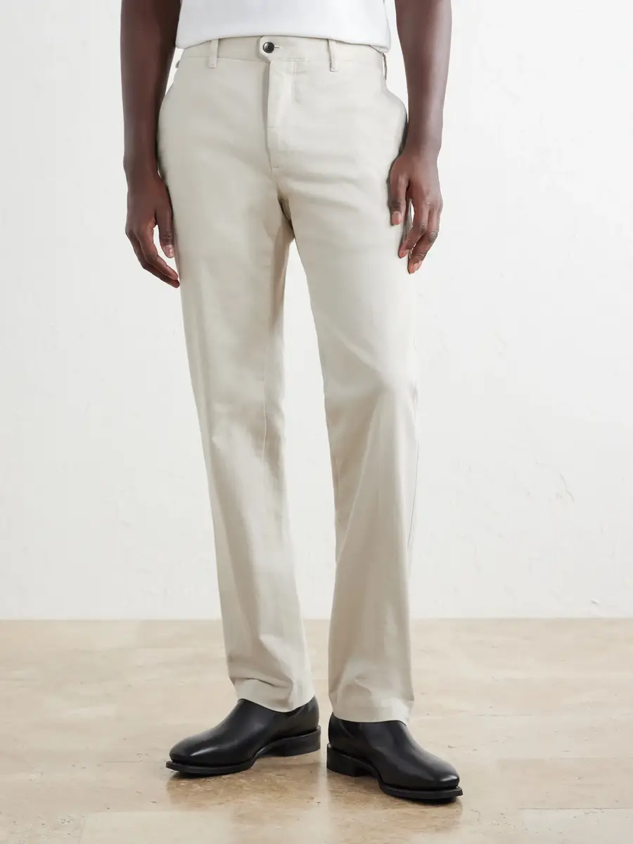 Slowear Incotex Straight-Leg Cotton-Blend Twill Trousers - Men | Thumbnail 3 Slowear Incotex Straight-Leg Cotton-Blend Twill Trousers - Men | Thumbnail 3