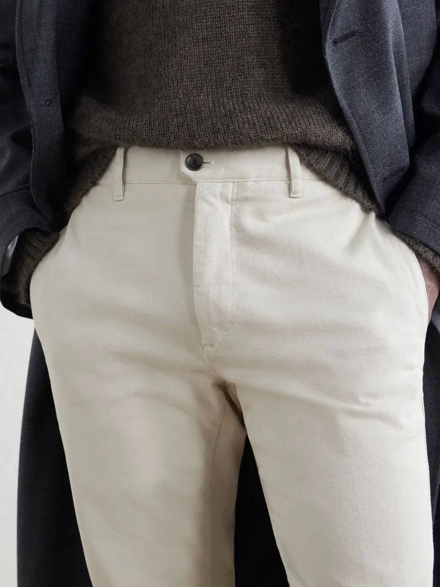 Slowear Incotex Straight-Leg Cotton-Blend Twill Trousers - Men | Thumbnail 5 Slowear Incotex Straight-Leg Cotton-Blend Twill Trousers - Men | Thumbnail 5