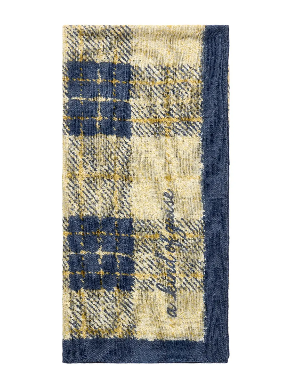 A Kind Of Guise Salazar Checked Wool Scarf - Men
