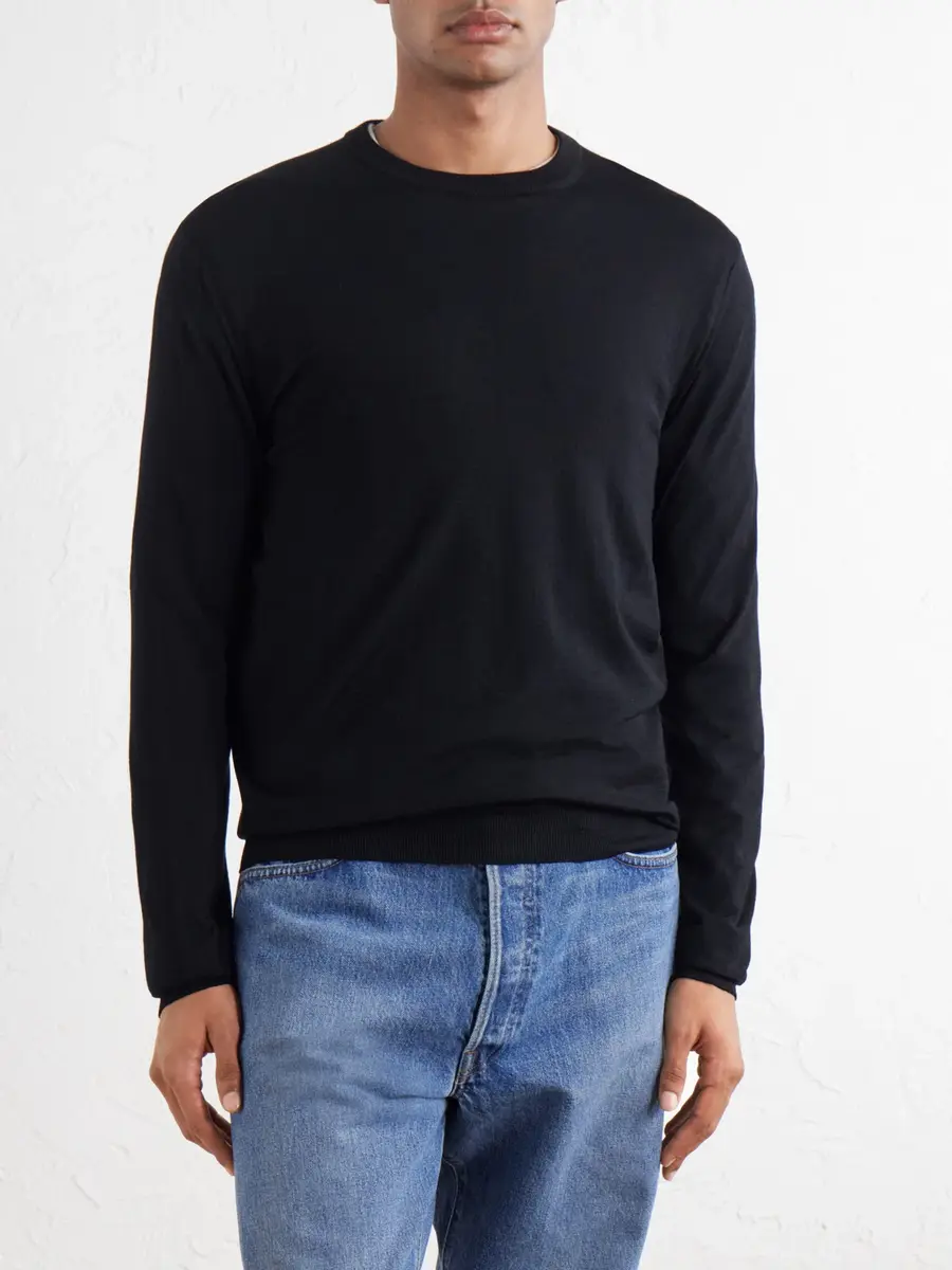 Slowear Zanone Slim-Fit Flexwool Sweater - Men | Thumbnail 3 Slowear Zanone Slim-Fit Flexwool Sweater - Men | Thumbnail 3