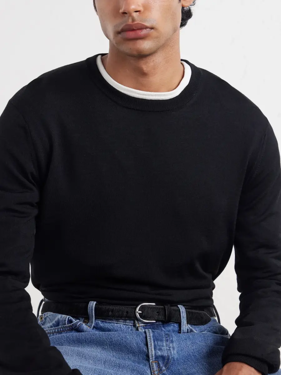 Slowear Zanone Slim-Fit Flexwool Sweater - Men | Thumbnail 5 Slowear Zanone Slim-Fit Flexwool Sweater - Men | Thumbnail 5