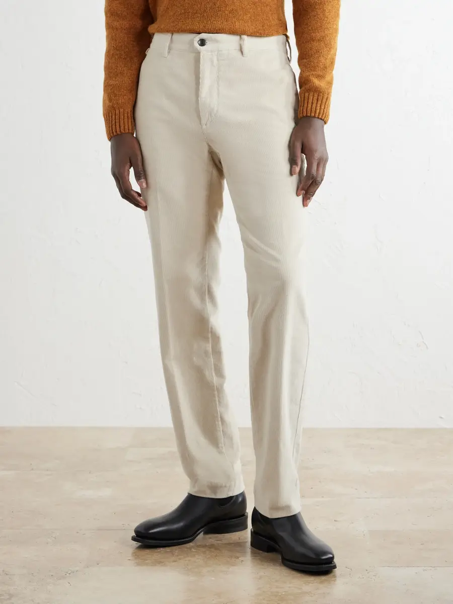 Slowear Incotex Straight-Leg Cotton-Blend Corduroy Trousers - Men | Thumbnail 3 Slowear Incotex Straight-Leg Cotton-Blend Corduroy Trousers - Men | Thumbnail 3