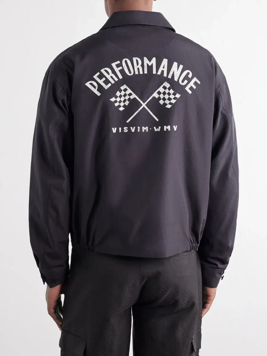 Visvim Somer Swing Printed Silk and Wool-Blend Jacket - Men | Thumbnail 4 Visvim Somer Swing Printed Silk and Wool-Blend Jacket - Men | Thumbnail 4