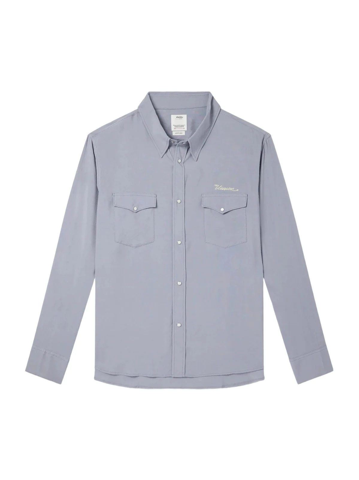 Visvim Meridian Logo-Embroidered Canvas Shirt - Men