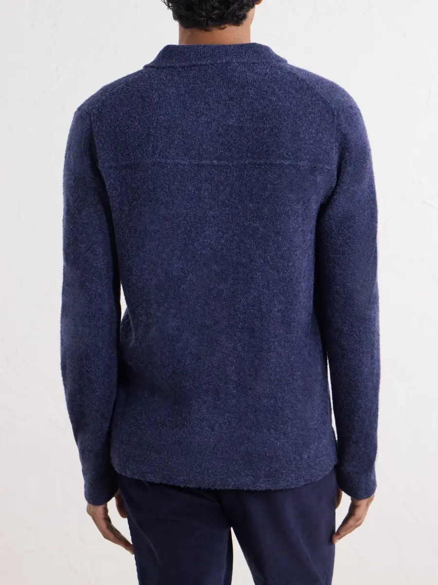 Slowear Zanone Bouclé Wool-Blend Cardigan - Men | Thumbnail 4 Slowear Zanone Bouclé Wool-Blend Cardigan - Men | Thumbnail 4