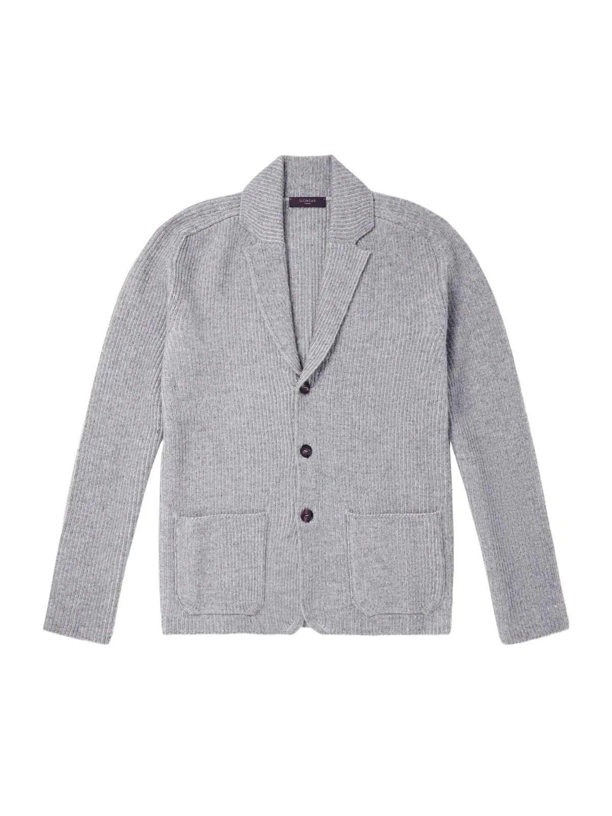 Slowear Zanone Ribbed Virgin Wool Blazer - Men