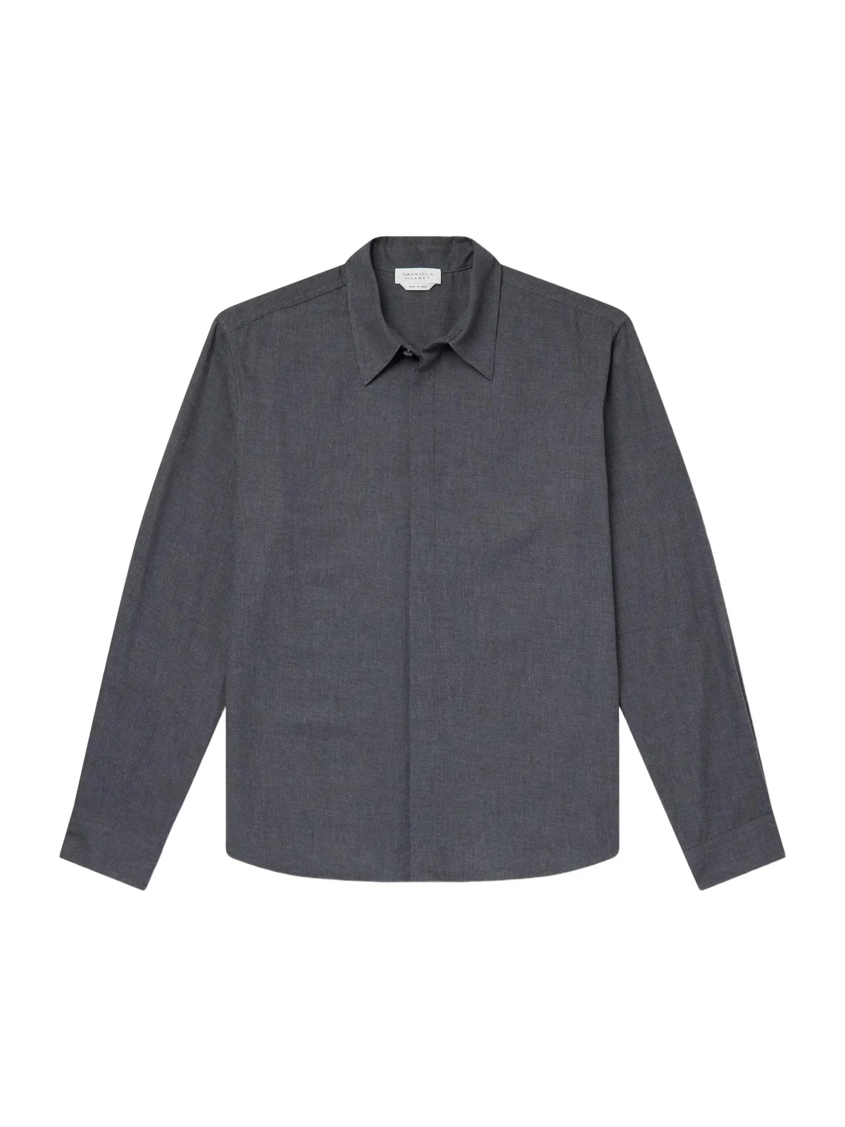 Gabriela Hearst Abbe Cotton and Cashmere-Blend Shirt - Men
