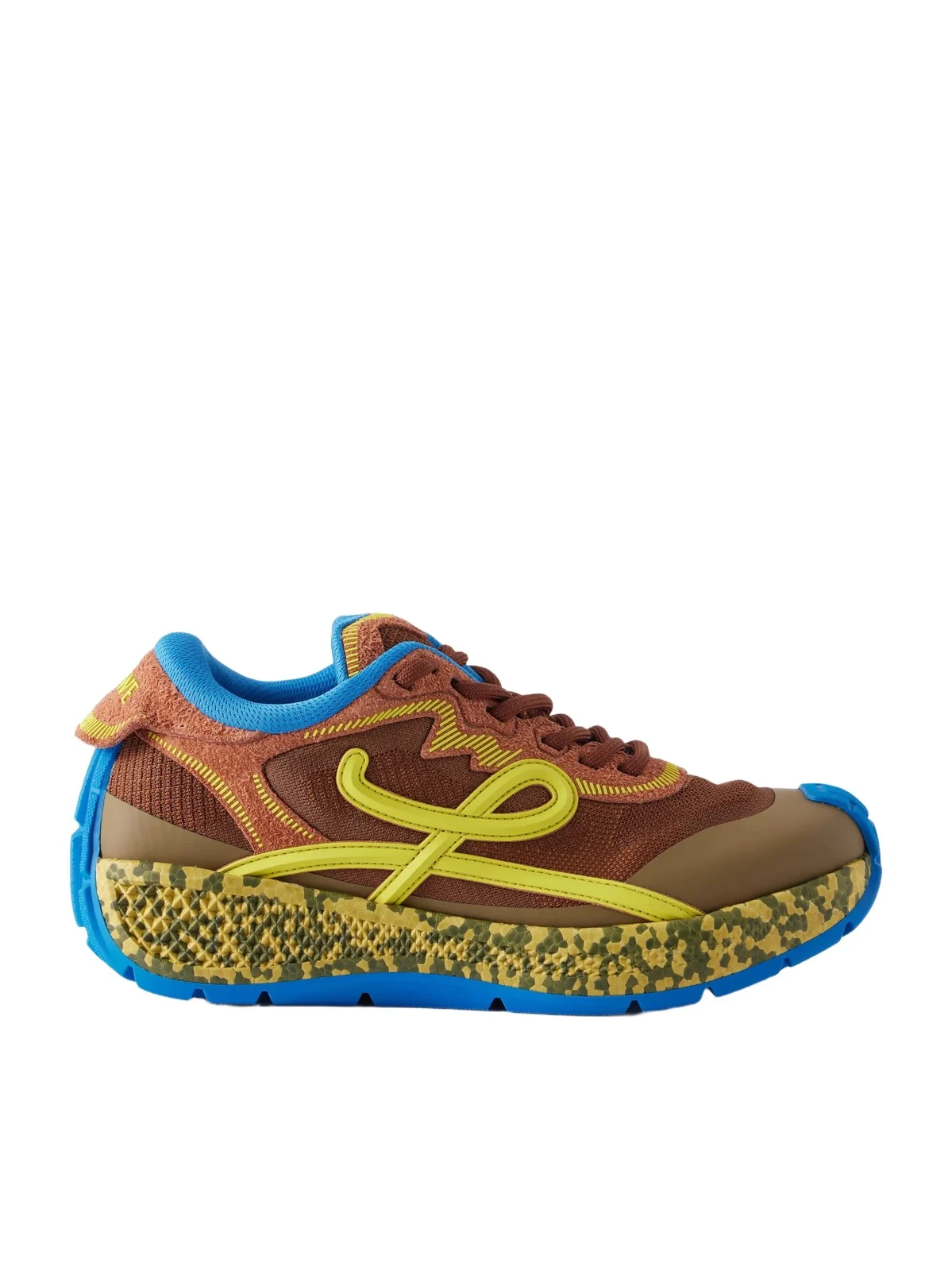 Loewe Pogo Rubber-Trimmed Mesh Sneakers - Men