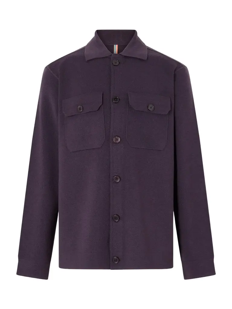 Orlebar Brown Brigg Merino Wool Overshirt - Men | Image 1 Orlebar Brown Brigg Merino Wool Overshirt - Men | Image 1