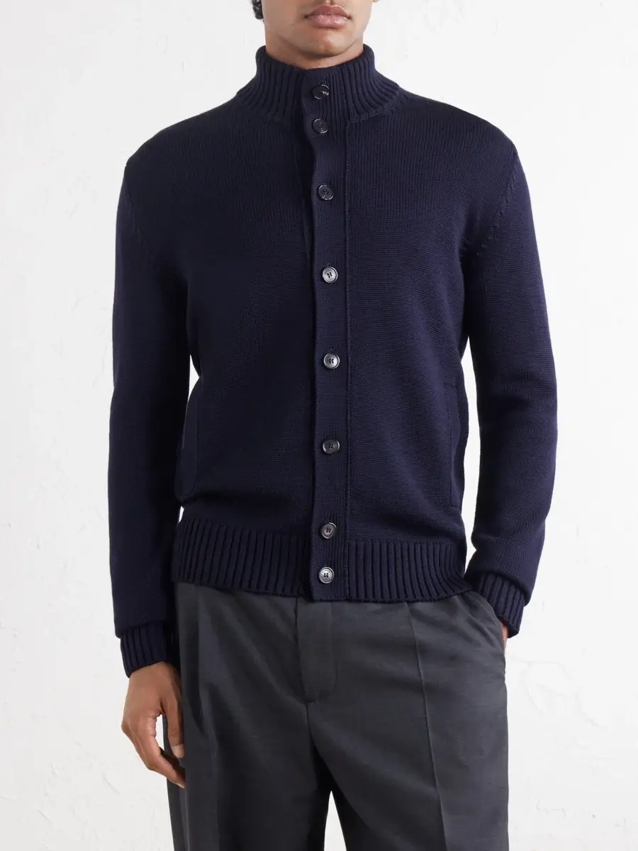 Slowear Zanone Wool Cardigan - Men | Thumbnail 3 Slowear Zanone Wool Cardigan - Men | Thumbnail 3