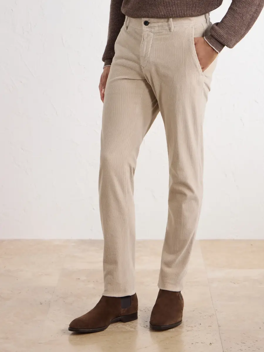 Slowear Incotex Straight-Leg Cotton-Blend Corduroy Trousers - Men | Thumbnail 3 Slowear Incotex Straight-Leg Cotton-Blend Corduroy Trousers - Men | Thumbnail 3
