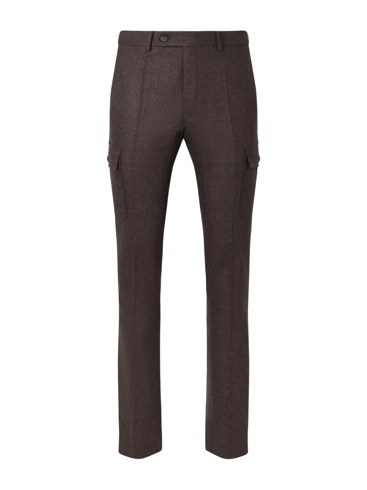 Slowear Incotex Straight-Leg Brushed Wool-Blend Trousers - Men