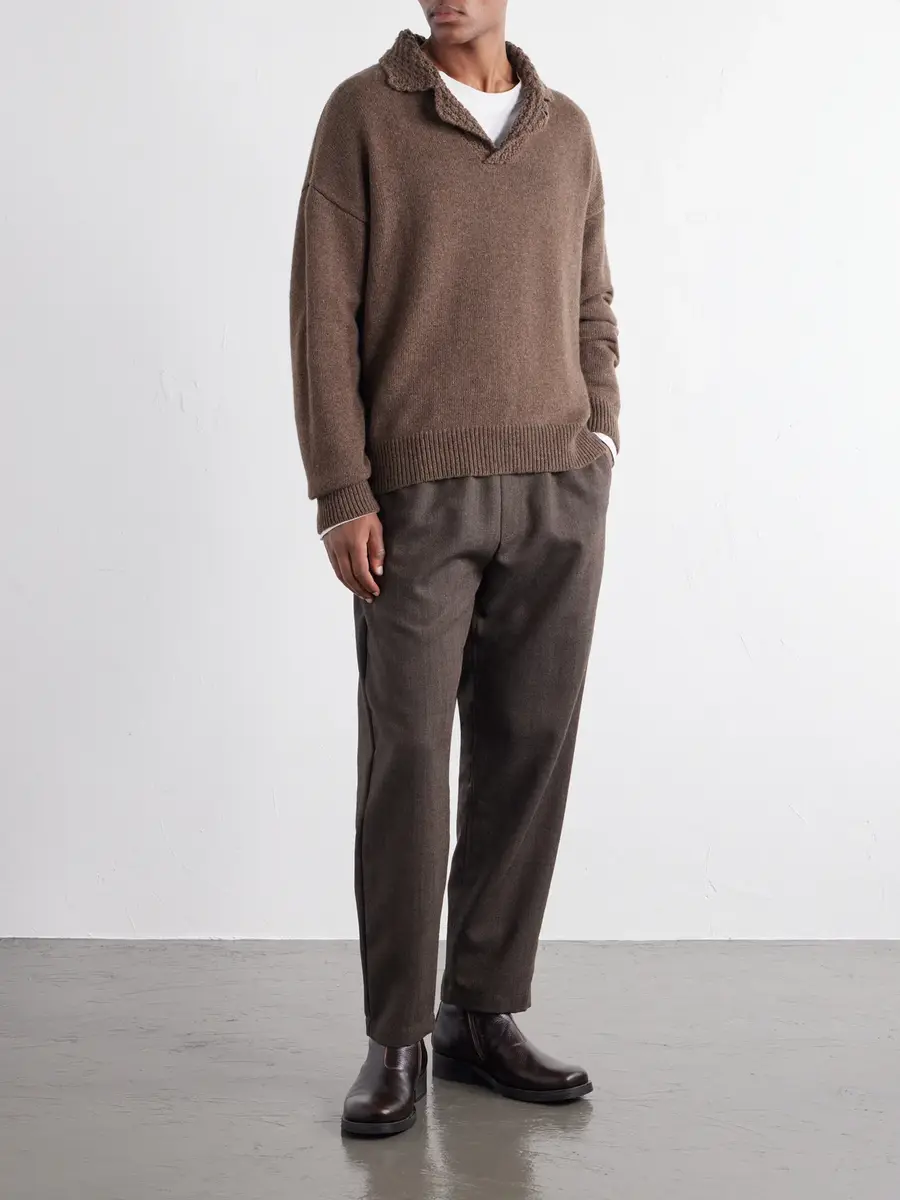 A Kind Of Guise Palano Alpaca and Merino Wool-Blend Polo Shirt - Men | Thumbnail 2 A Kind Of Guise Palano Alpaca and Merino Wool-Blend Polo Shirt - Men | Thumbnail 2