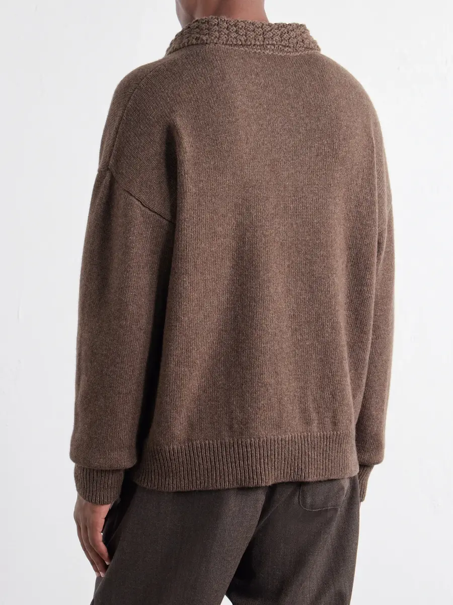 A Kind Of Guise Palano Alpaca and Merino Wool-Blend Polo Shirt - Men | Thumbnail 4 A Kind Of Guise Palano Alpaca and Merino Wool-Blend Polo Shirt - Men | Thumbnail 4