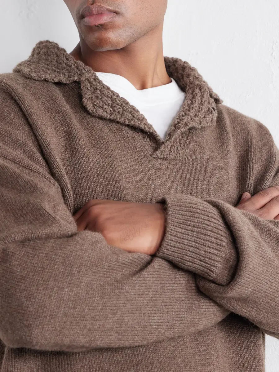 A Kind Of Guise Palano Alpaca and Merino Wool-Blend Polo Shirt - Men | Thumbnail 5 A Kind Of Guise Palano Alpaca and Merino Wool-Blend Polo Shirt - Men | Thumbnail 5