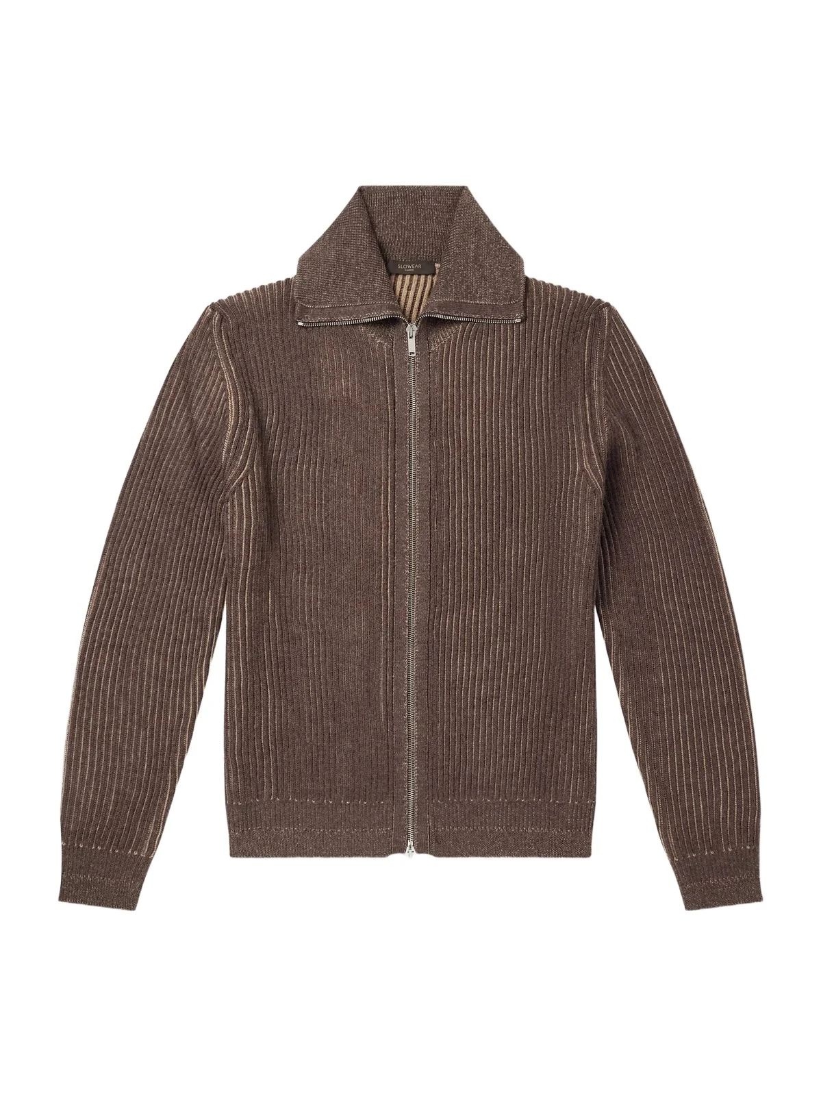 Slowear Turtleneck Ribbed Virgin Wool Sweater - Men