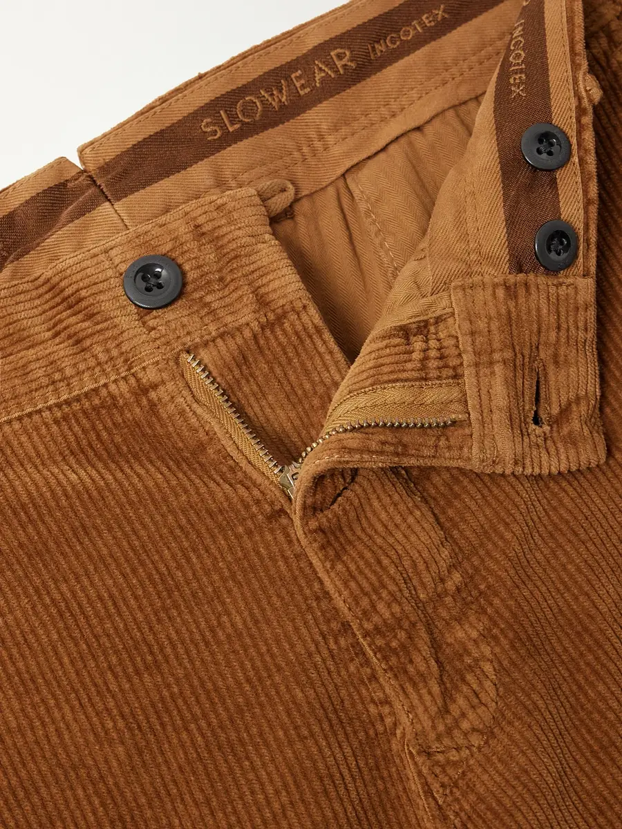 Slowear Incotex Straight-Leg Cotton-Blend Corduroy Trousers - Men | Thumbnail 5 Slowear Incotex Straight-Leg Cotton-Blend Corduroy Trousers - Men | Thumbnail 5